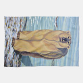 Poolbeer Handdoek Poolbeer Kunst Theedoek Cadeau (Horizontaal)