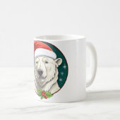 Poolbeer Kerstmis Koffiemok (Voorkant rechts)