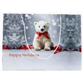 Poolbeer Kerstvakantie Cadeautas (Achterkant)