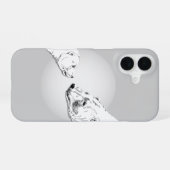 Poolbeer Kunst iPhone Hoezen Beer Kunst iPhone Hoe 16 Hoesje (Achterkant horizontaal)
