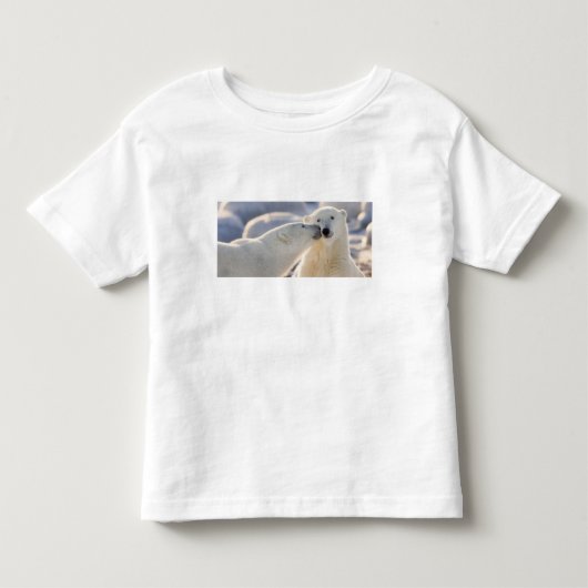 Poolbeer Kus Kinder Shirts (Voorkant)