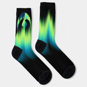 Poolbeer Sokken Aurora Beren Kunst Sokken Customiz
