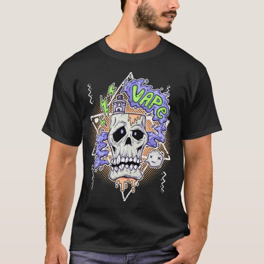 Poolbeer stripfiguur. t-shirt (Voorkant)