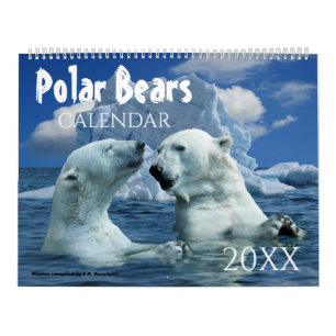 Poolbeer Thema 2027 Muurkalender Kalender