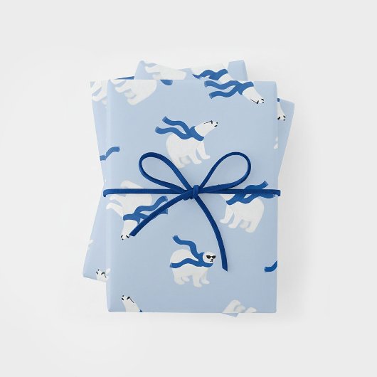 Poolbeer Vakantie Inpakpapier Vel