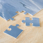 Poolbeer Winter Dieren Schilderij Legpuzzel (Zijkant)