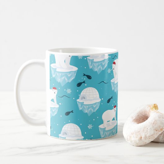 Poolbeerfeestje Koffiemok (Met donut)