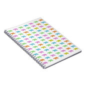 Poolbeerpatroon Notitieboek (Rechterzijde)