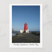 Poolbeg Lighthouse, Dublin Bay Briefkaart (Voorkant)