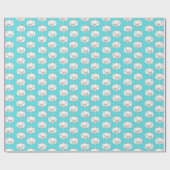 Poolberen in Pom Pom Mutsen Inpakpapier (Vlak)
