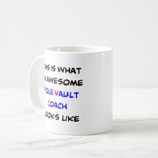 poolbuis, geweldige koffiemok (Voorkant links)