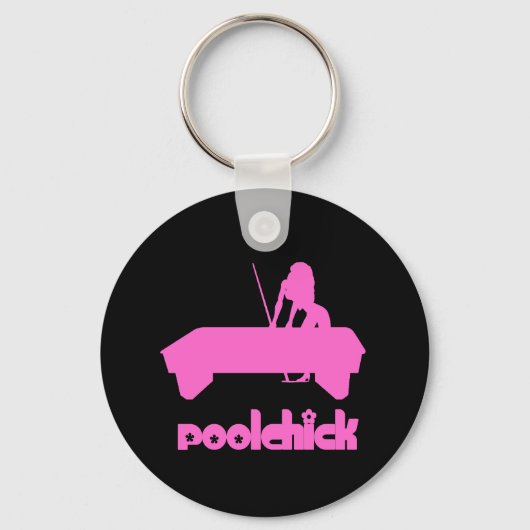 PoolChick Logo Sleutelhanger (Voorkant)