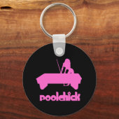 PoolChick Logo Sleutelhanger (Voorkant)