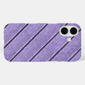 pooldots op paars hout Case-Mate iPhone case (Achterkant (horizontaal))