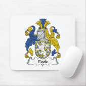 Poole Family Crest Muismat (Met muis)