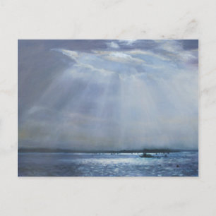 Poole Harbour Oil Painting Briefkaart