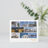Poole met meerdere afbeeldingen briefkaart (Staand voorkant)