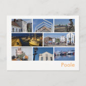 Poole met meerdere afbeeldingen briefkaart (Voorkant)