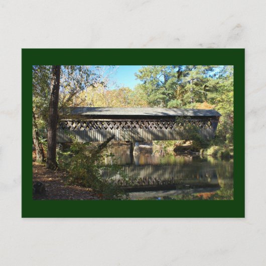 Poole's Mill Bridge and Reflection Briefkaart (Voorkant)