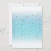 Poolfeest puppy honden custom foto verjaardagsfees kaart (Achterkant)