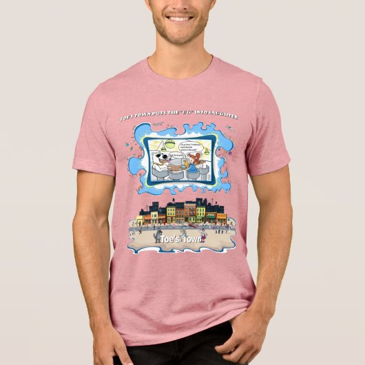 Poolgebieden | Valentijnsdag Tri-Blend T-shirt (Voorkant)