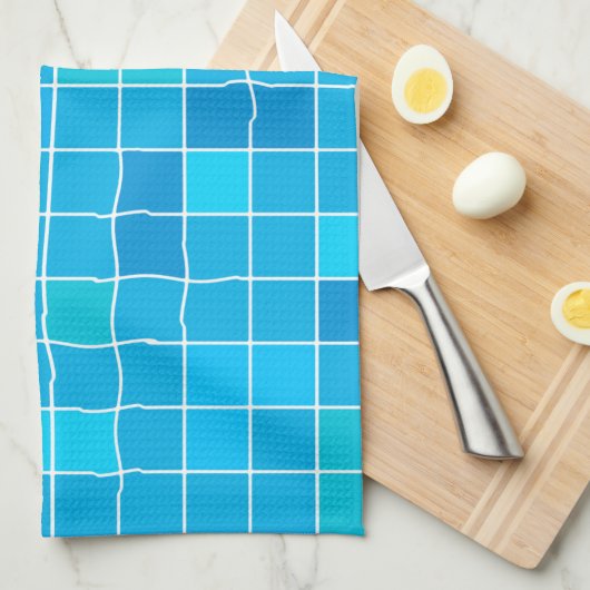 poolgeometrie theedoek (Quarter Fold)