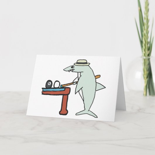poolhaai kaart (Voorkant)