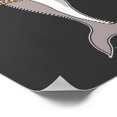 poolhaai poster (Hoek)