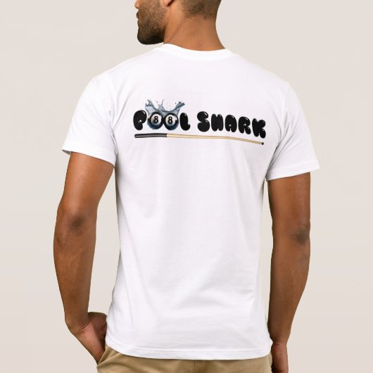 poolhaai t-shirt (Achterkant)