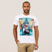 poolhaai t-shirt (Voorkant volledig)