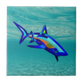 poolhaai tegeltje (Voorkant)