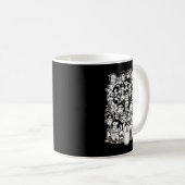 PoolHall Junkies HUSTLER Billiards Pool Player Des Koffiemok (Voorkant rechts)