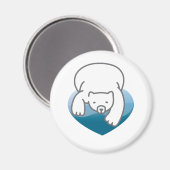 poolhart magneet (Voorkant / Achterkant)