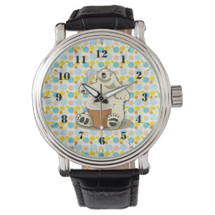 poolijs en beer horloge