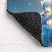 poolijs op smeltende ijsberg Beer Muismat (Hoek)