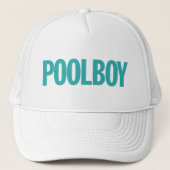 Pooljongen. Trucker Pet (Voorkant)