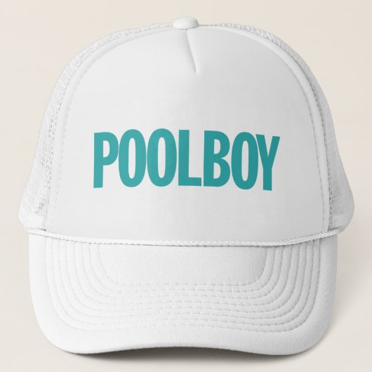 Pooljongen. Trucker Pet (Voorkant)