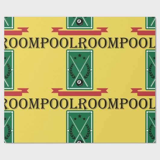 Poolkamer inpakpapier (Vlak)