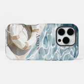 poolkant iPhone hoesje (Achterkant horizontaal)