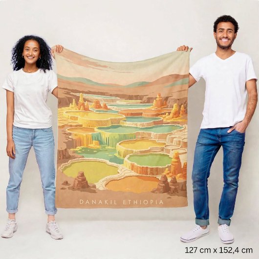 Poolkap Dallol Fleece Deken