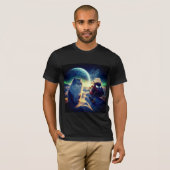 poolkat t-shirt (Voorkant volledig)
