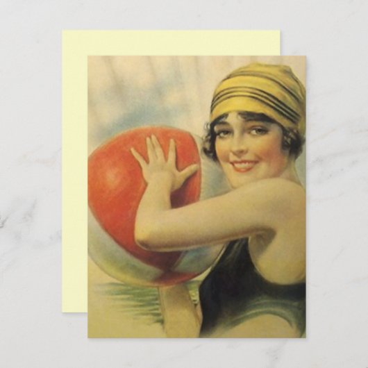  poolpartij - Aankondiging van een flatpanel (Voorkant / Achterkant)