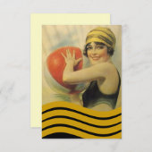  poolpartij - Aankondiging van een flatpanel (Voorkant / Achterkant)