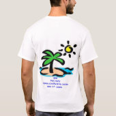poolpartij t-shirt (Achterkant)