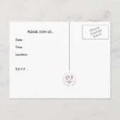 poolpartij - uitnodiging : vloeistoffen briefkaart (Achterkant)