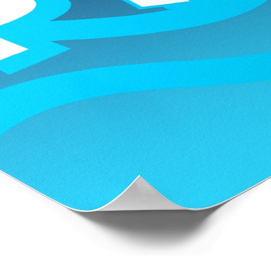 poolpartijgolven poster (Hoek)