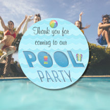 Poolparty bedankt regenboog versie