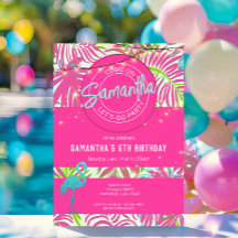 Poolparty Roze Strand