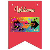 Poolparty  vlaggetjes (Eerste vlag)