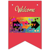 Poolparty vlaggetjes (Derde vlag)